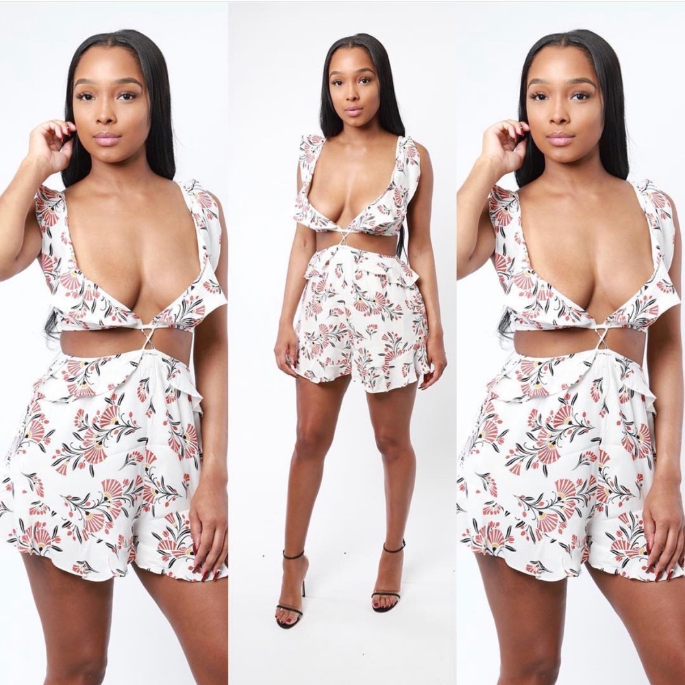 Floral romper